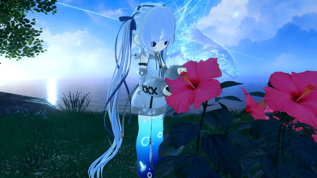 『キプフェル専用』泡沫の海底 bodytexture+eyetexture ~12/12セール中!