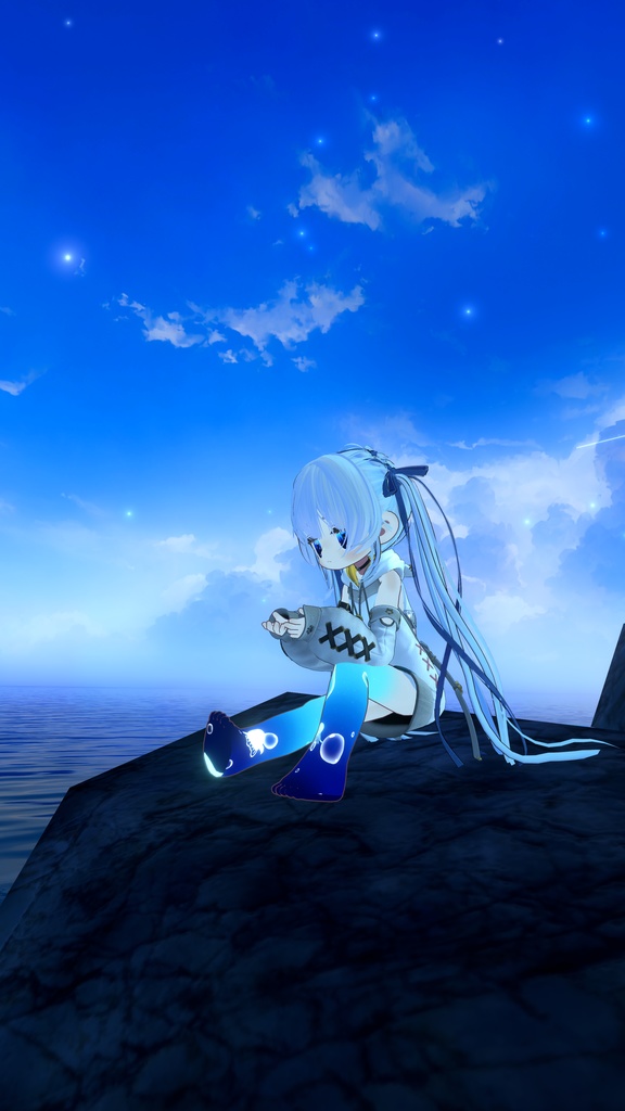 『キプフェル専用』泡沫の海底 bodytexture+eyetexture ~12/12セール中!