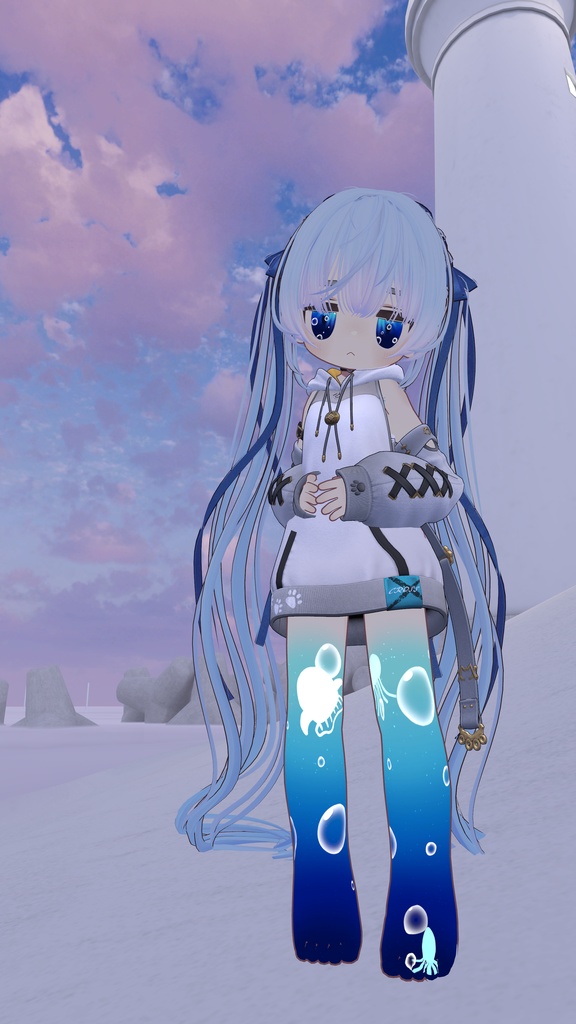 『キプフェル専用』泡沫の海底 bodytexture+eyetexture ~12/12セール中!