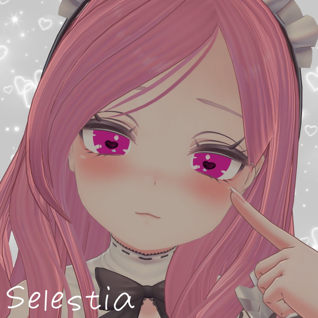 『16アバター対応』動くアイテクスチャ~PENCIL♥BLACKOUT~ 12/27迄セール!