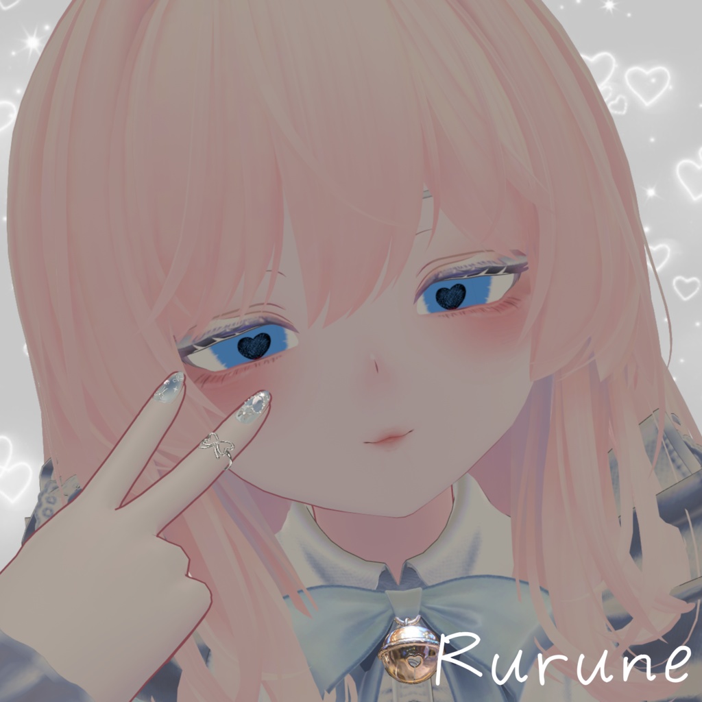 『16アバター対応』動くアイテクスチャ~PENCIL♥BLACKOUT~ 12/27迄セール!