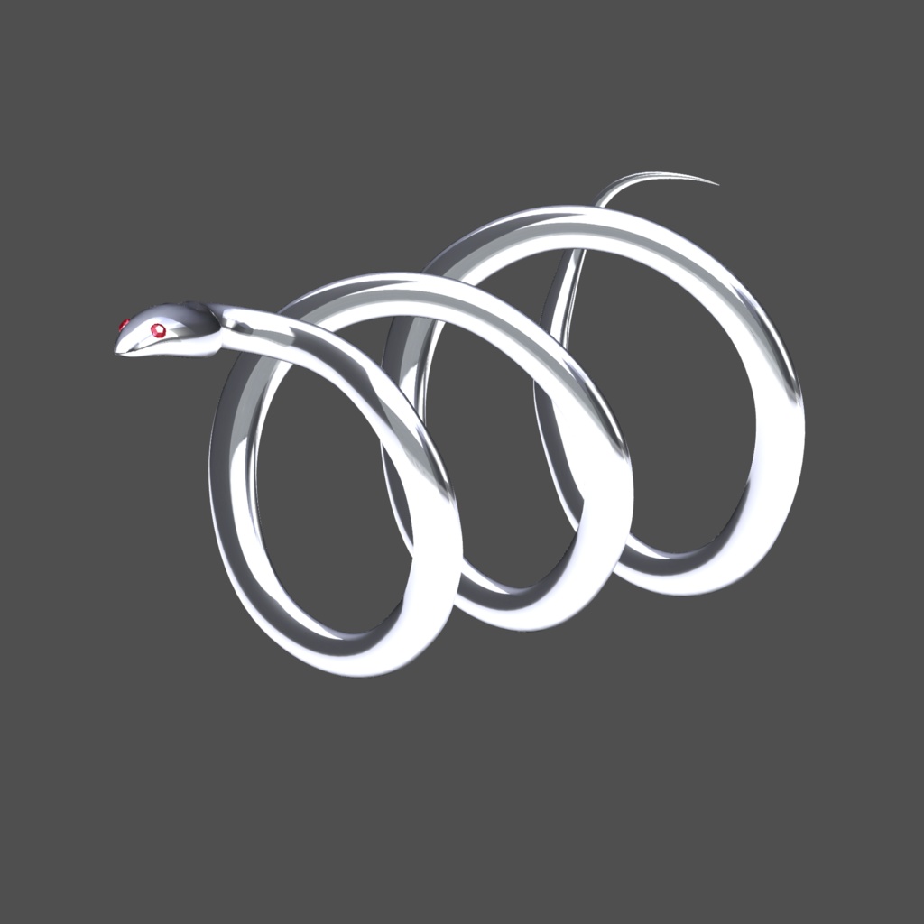 【無料/Free】にょろリング~フォロワー100人記念~