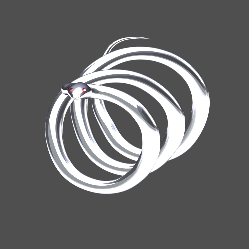 【無料/Free】にょろリング~フォロワー100人記念~