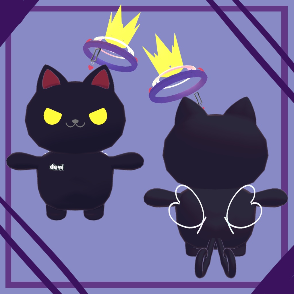 オリジナル3Dモデル/デビニャン -devinyan-セール中~5/10