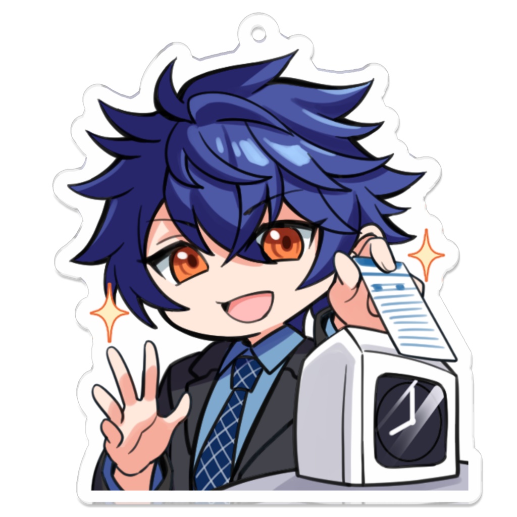 一周年記念スタンプデザインアクキー業務開始!!