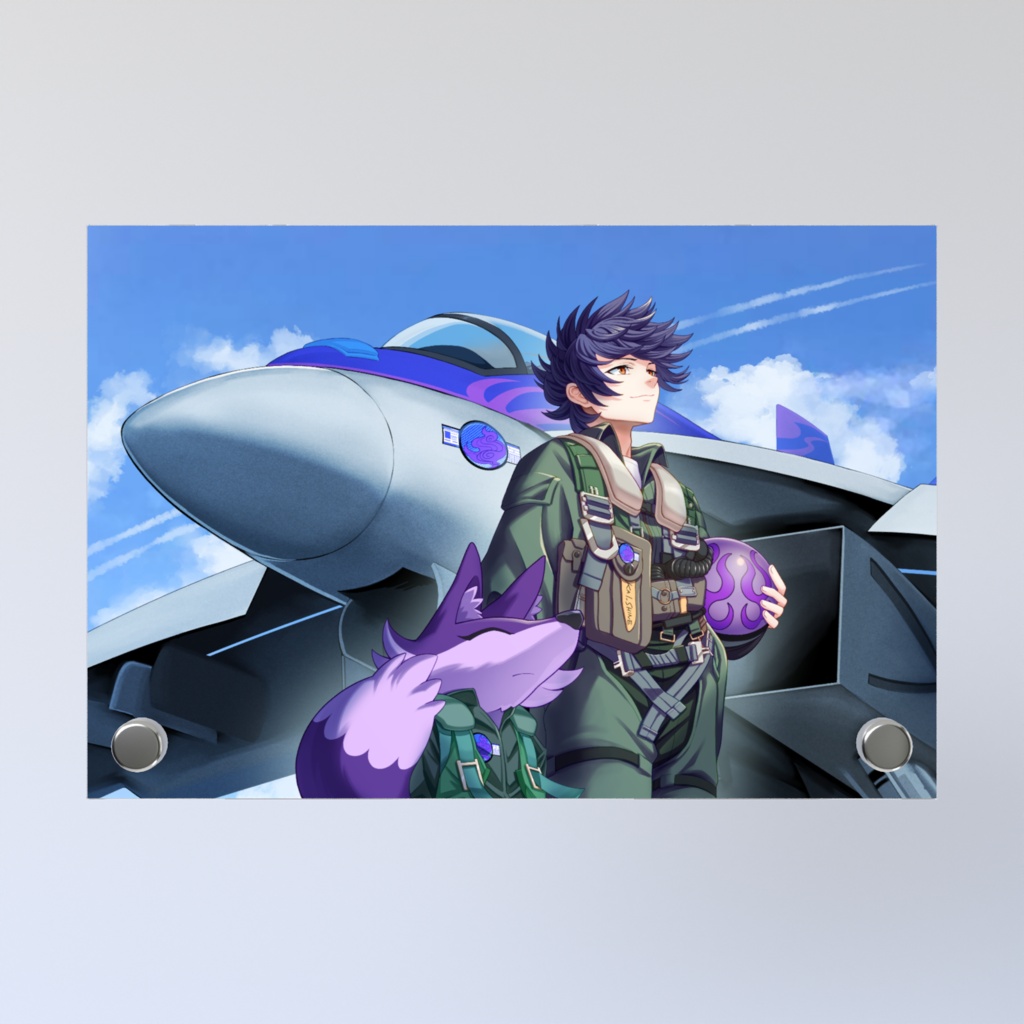 カイ_SHINE活動二周年記念アクリルフォトパネル