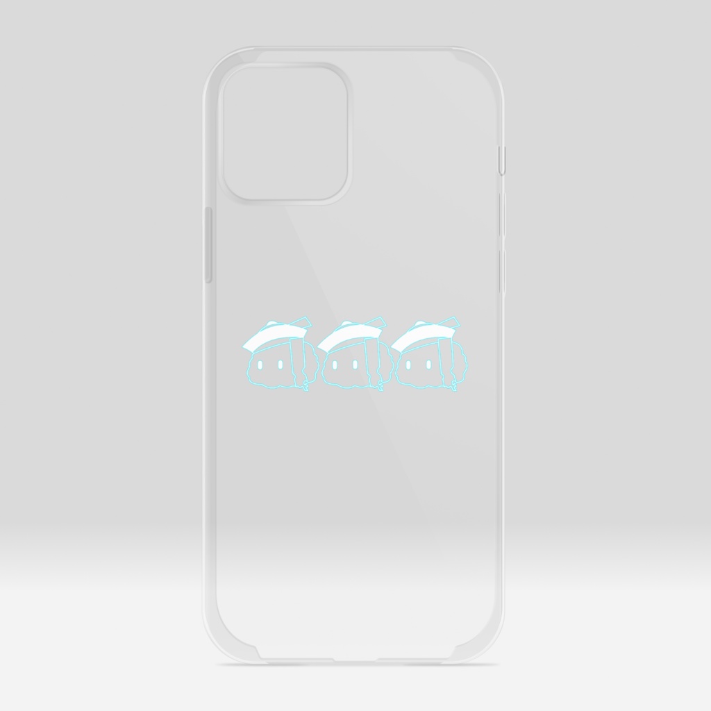 brainくんクリアiPhoneケース