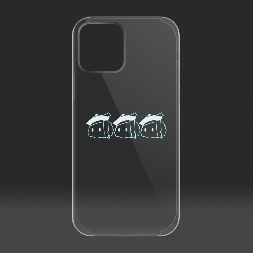 brainくんクリアiPhoneケース