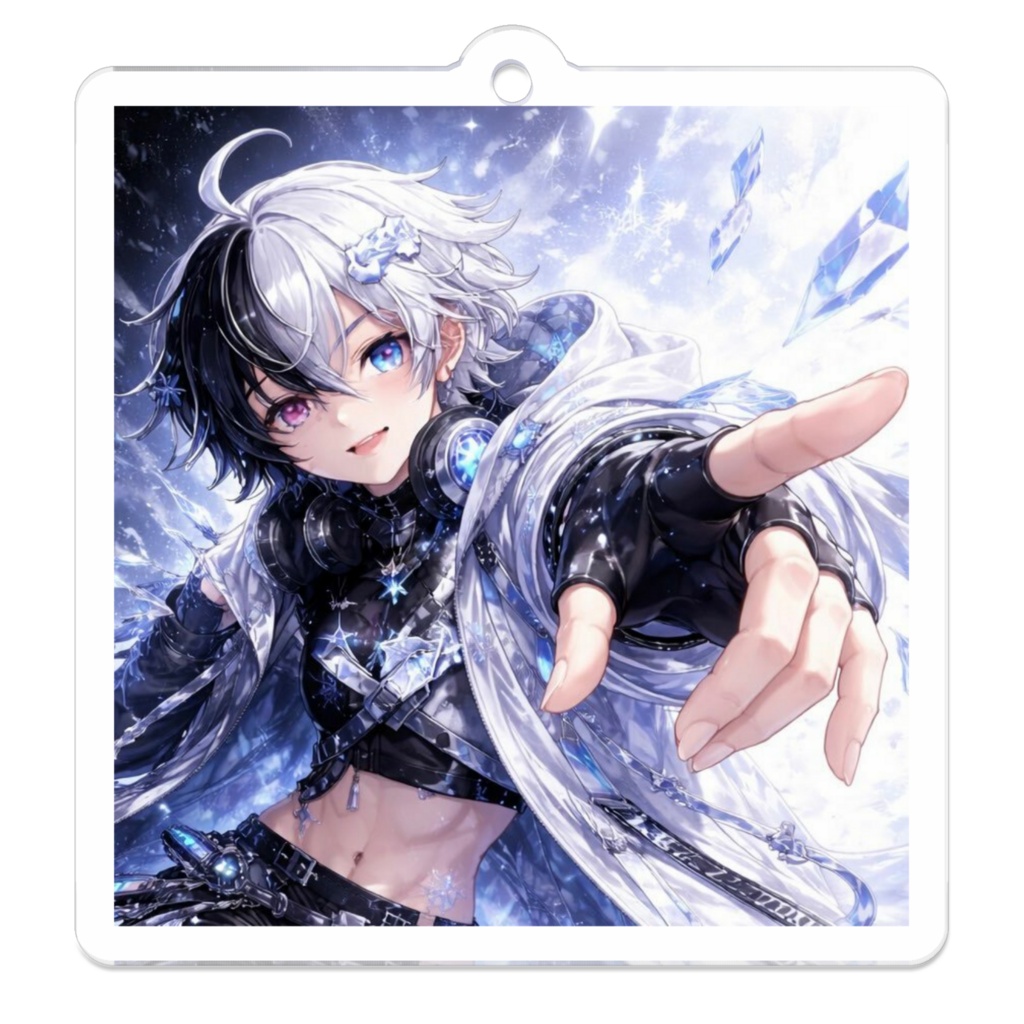 綺羅々ゆき❄アクリルキーホルダー