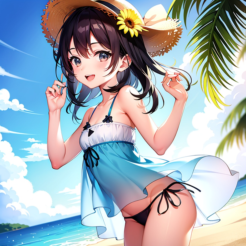 海と少女2