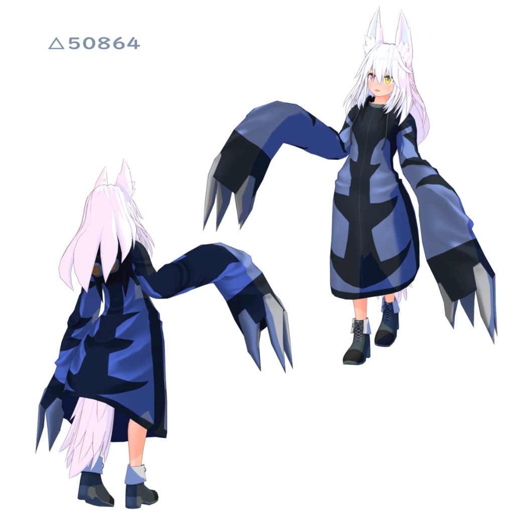 【オリジナル3Dモデル】エフィ/Effie【VRchat/VRM】