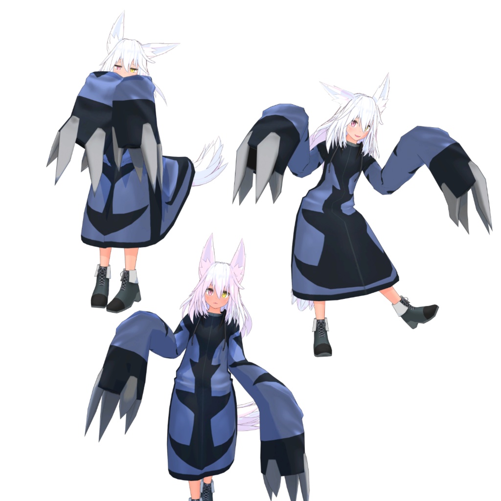 【オリジナル3Dモデル】エフィ/Effie【VRchat/VRM】