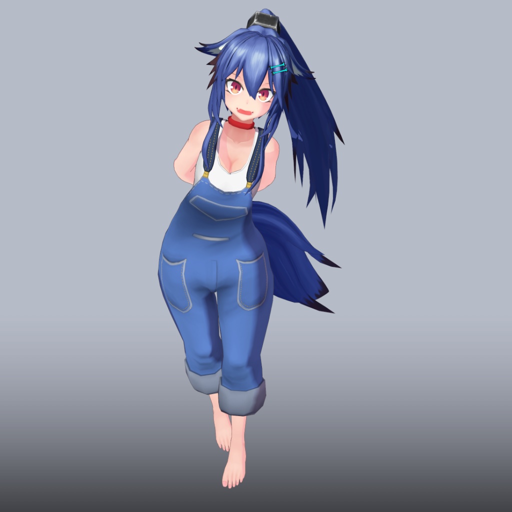 オリジナル3Dモデル「みつき」