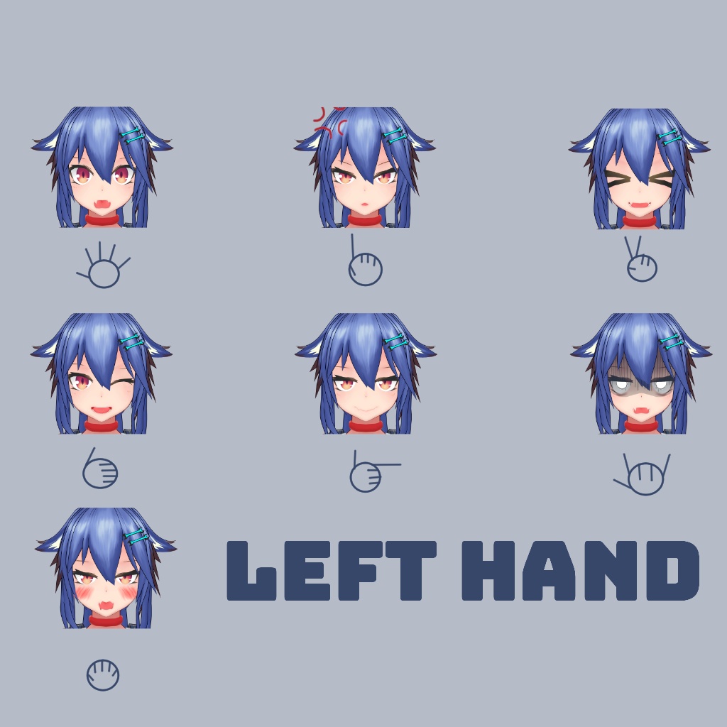 オリジナル3Dモデル「みつき」