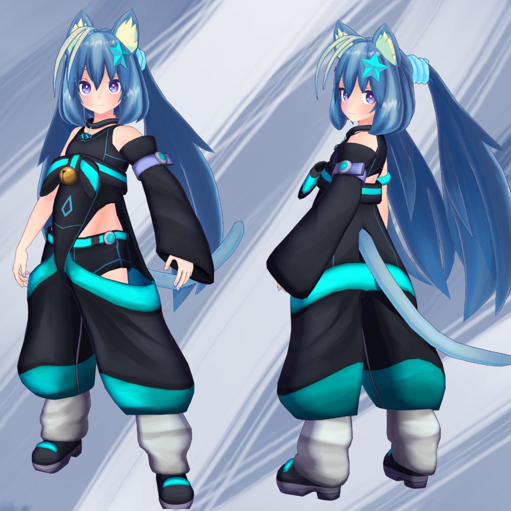 オリジナル3Dモデル =ミカ＝ [VRC想定] - zizishop - 2/4