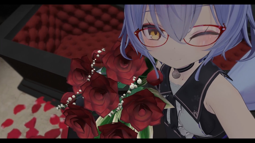 VRChat向け3Dモデル「MEGANEND」