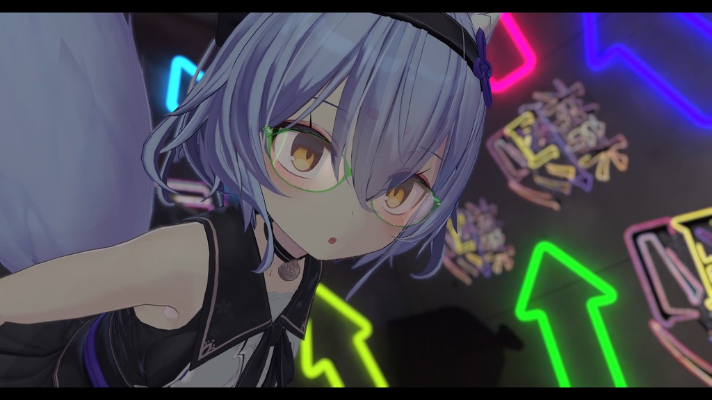 VRChat向け3Dモデル「MEGANEND」