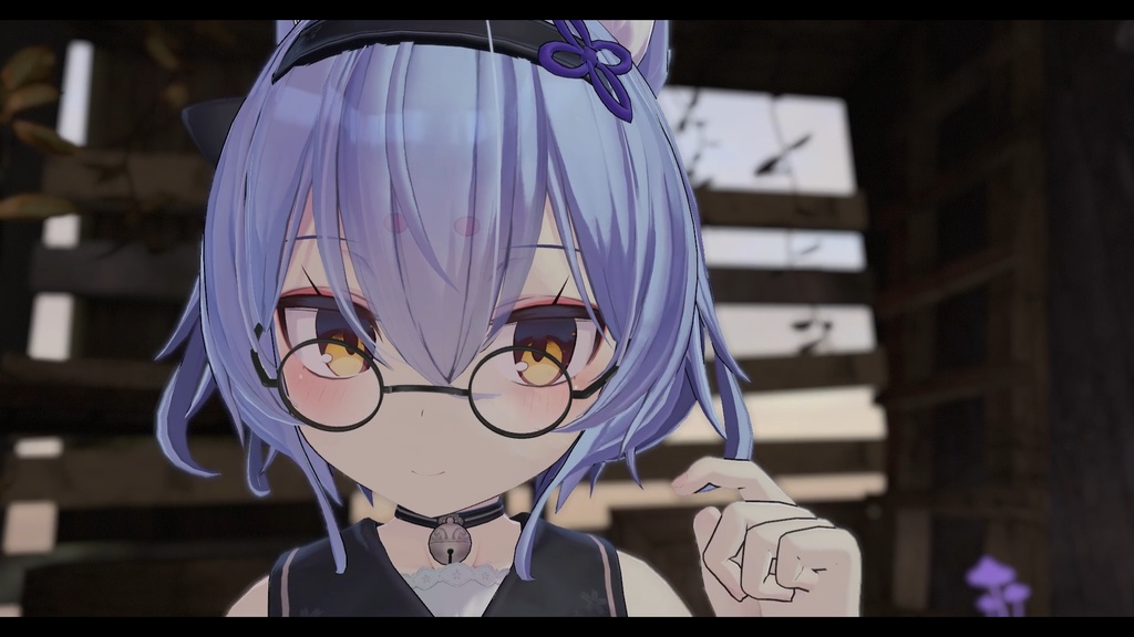 VRChat向け3Dモデル「MEGANEND」