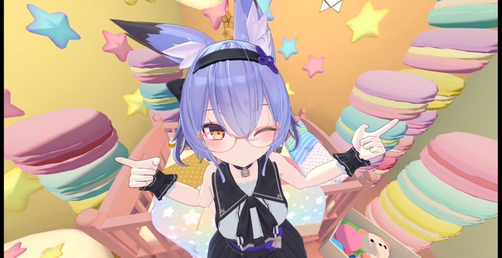 VRChat向け3Dモデル「MEGANEND」