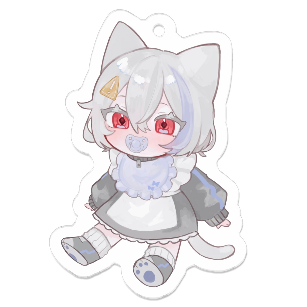 おすわり百ちゃんアクキー