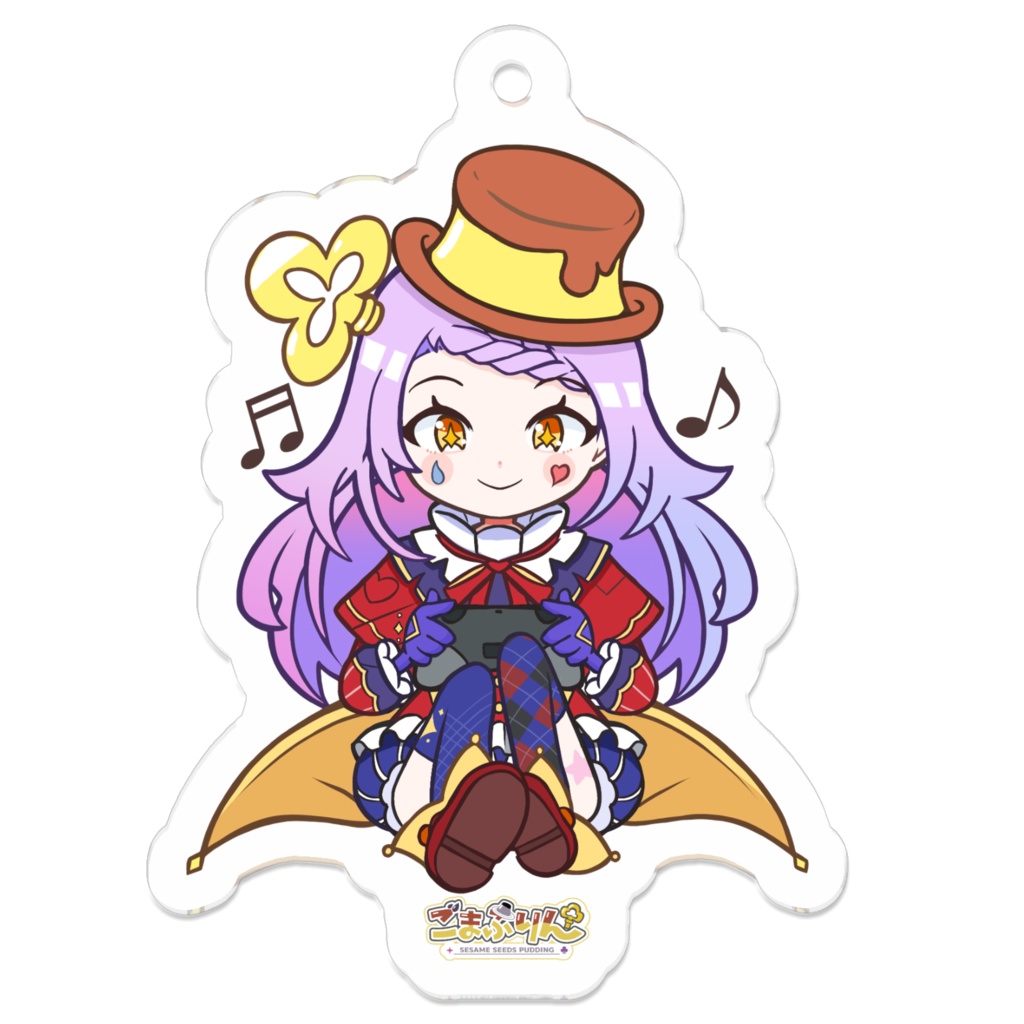 ごまぷりんアクリルキーホルダー