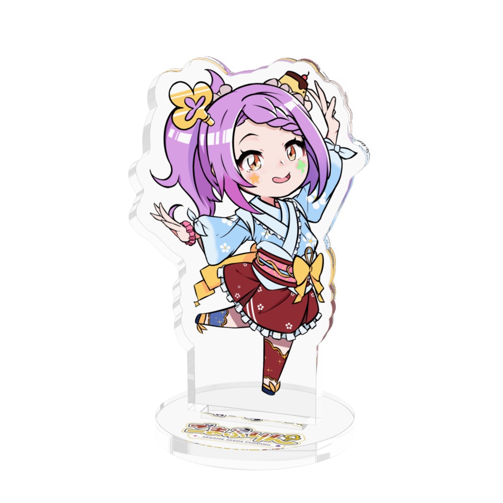 4周年記念ごまぷりんアクリルスタンド