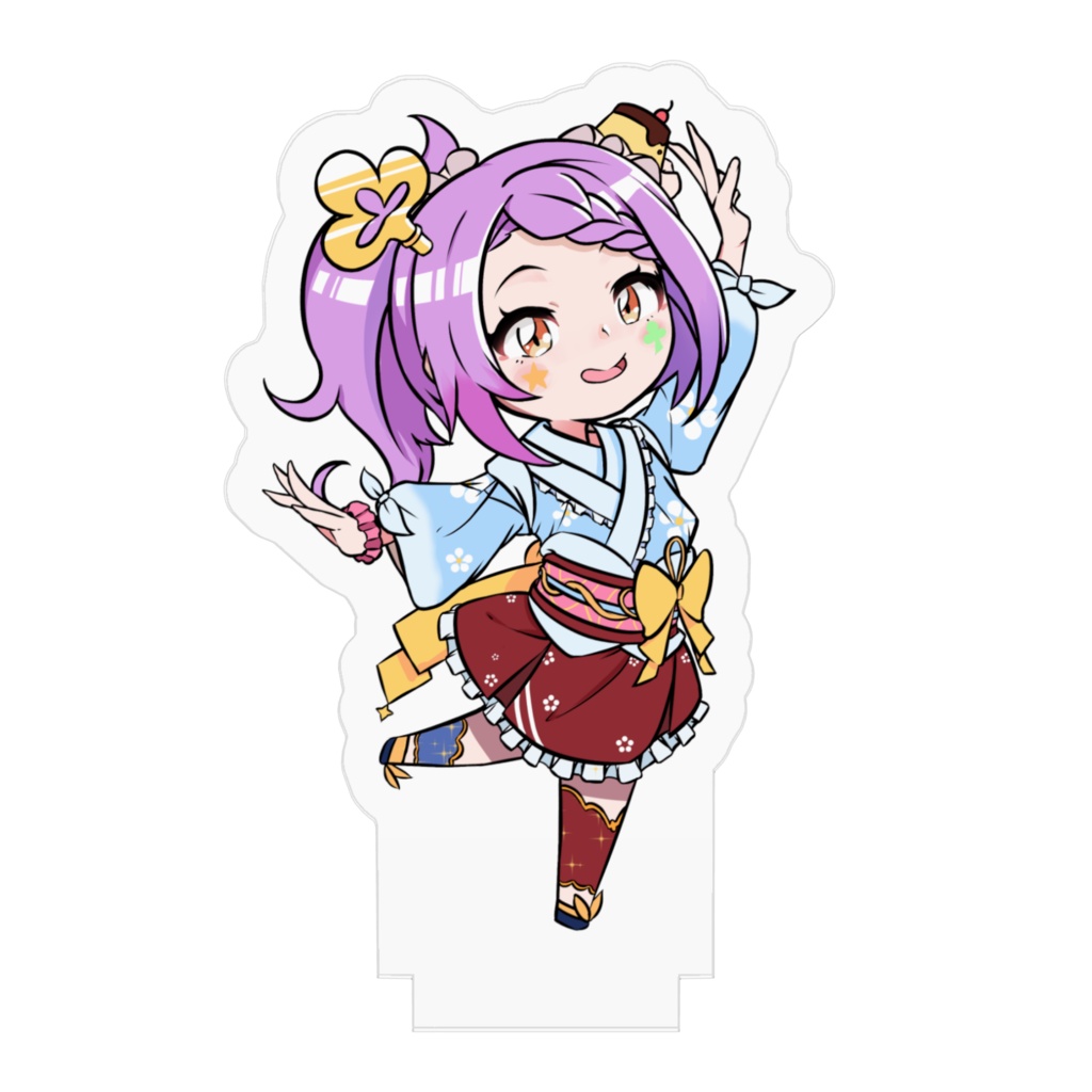 4周年記念ごまぷりんアクリルスタンド