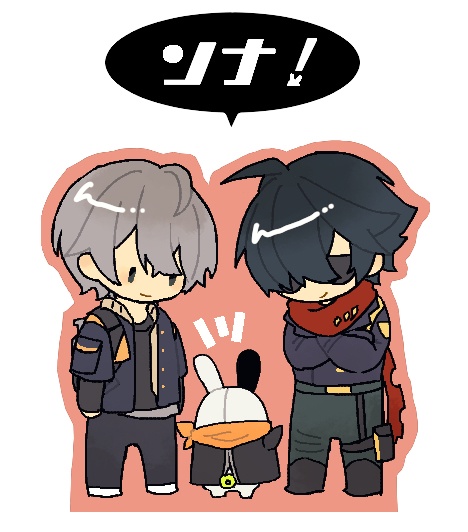 アクリルメモスタンド