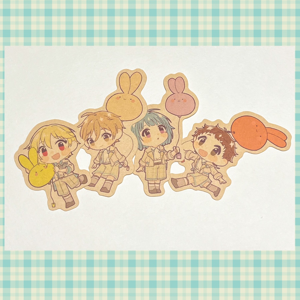 らびっつクラフトシールセット