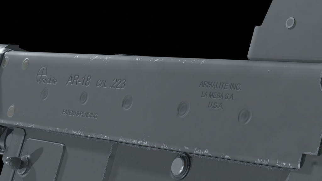 【VRChat想定】AR-18タイプ