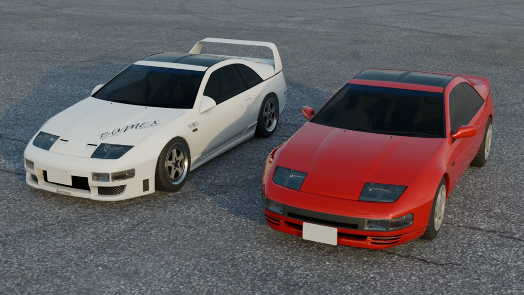 【3Dモデル】TYPE-300SX