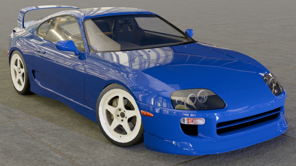 【3Dモデル】SuptokaV80用純正OPパーツ