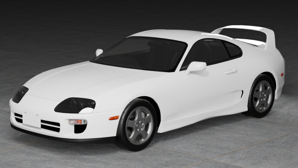 【3Dモデル】SuptokaV80用純正OPパーツ