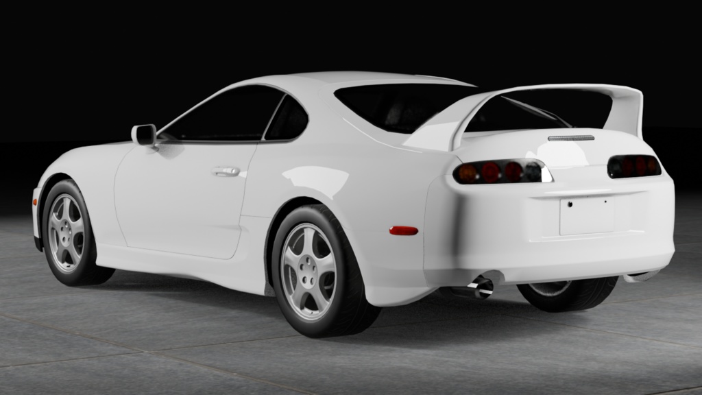 【3Dモデル】SuptokaV80用純正OPパーツ