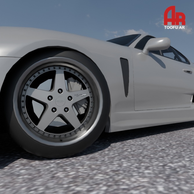 【3Dモデル】KRDホイール