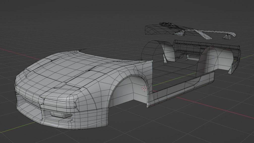 【3Dモデル】N2X用ボディキット 「N1X」