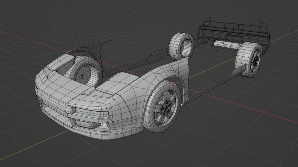 【3Dモデル】N2X用ボディキット 「N1X」