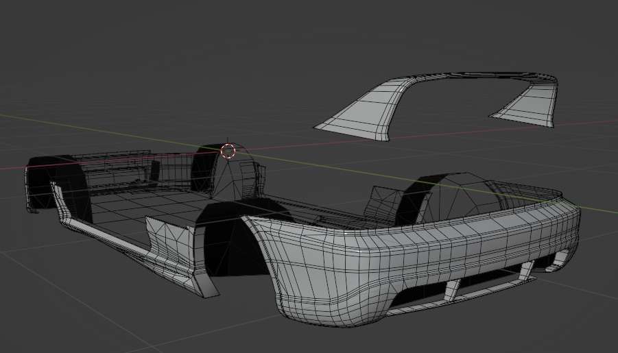 【3Dモデル】EG-Sports向けエアロキット「Zenoh」