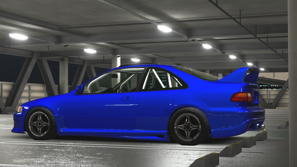 【3Dモデル】EG-Sports向けエアロキット「Zenoh」