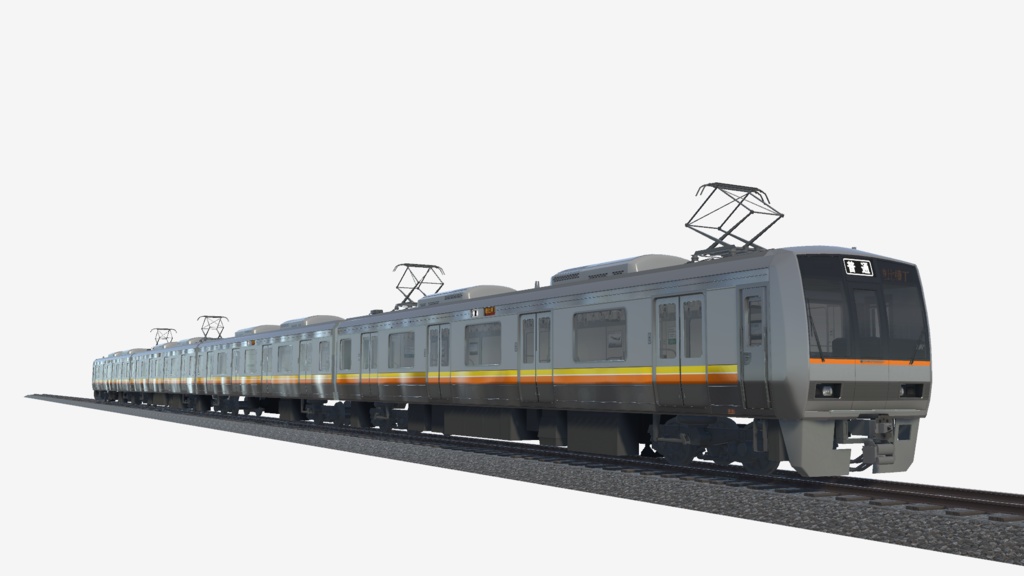 【VRChat想定】90年代の通勤型電車