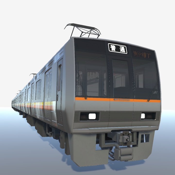 【VRChat想定】90年代の通勤型電車