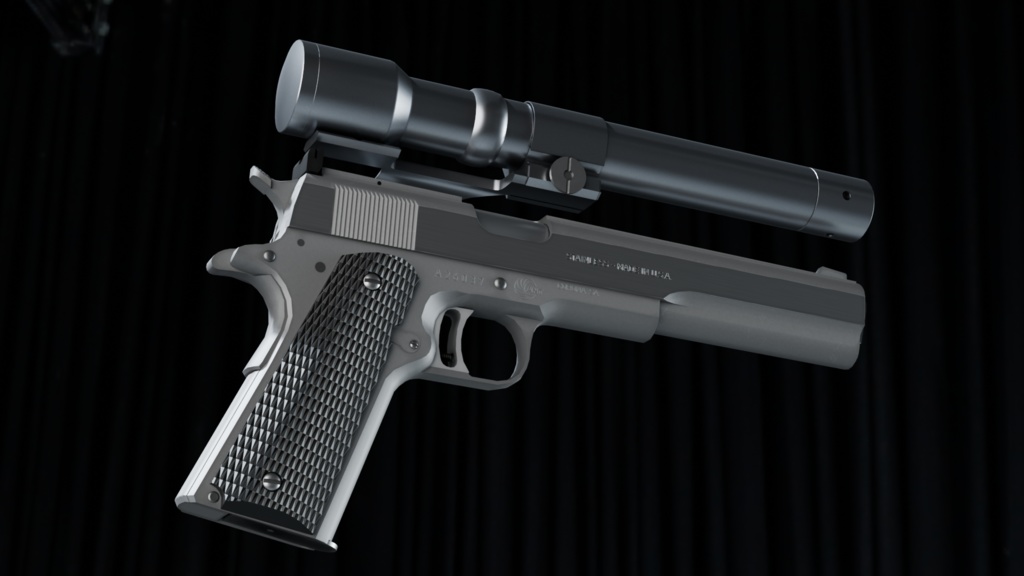 【VRChat想定】ANT ハードシルバー