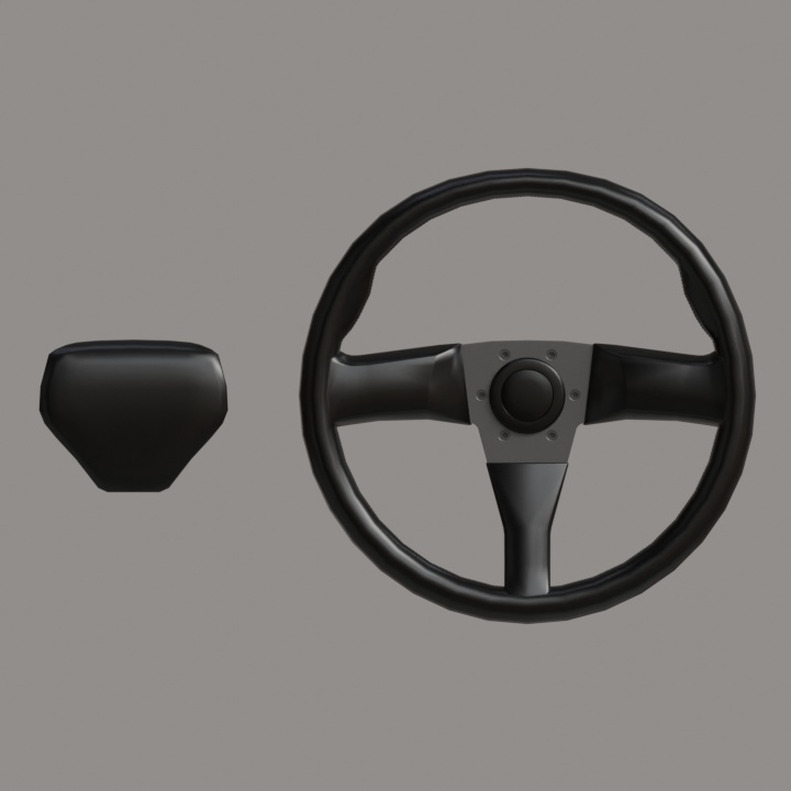 【3Dモデル】Italovolant ステアリング