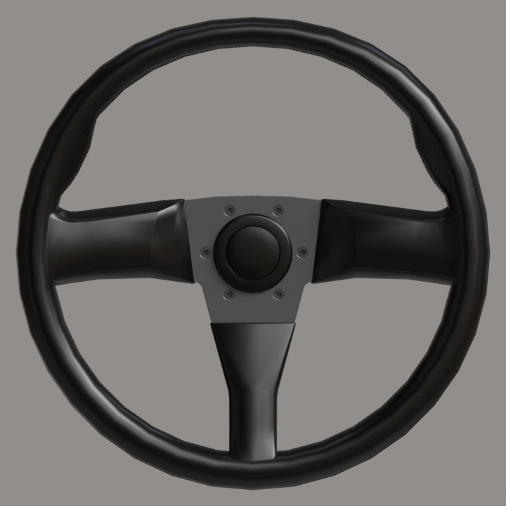 【3Dモデル】Italovolant ステアリング