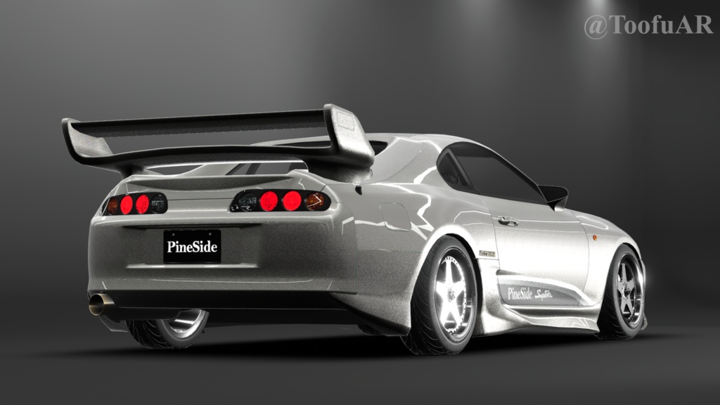 【3Dモデル】SuptokaV80 & TypeBR32向けボディキット「PineSide_Fighter」