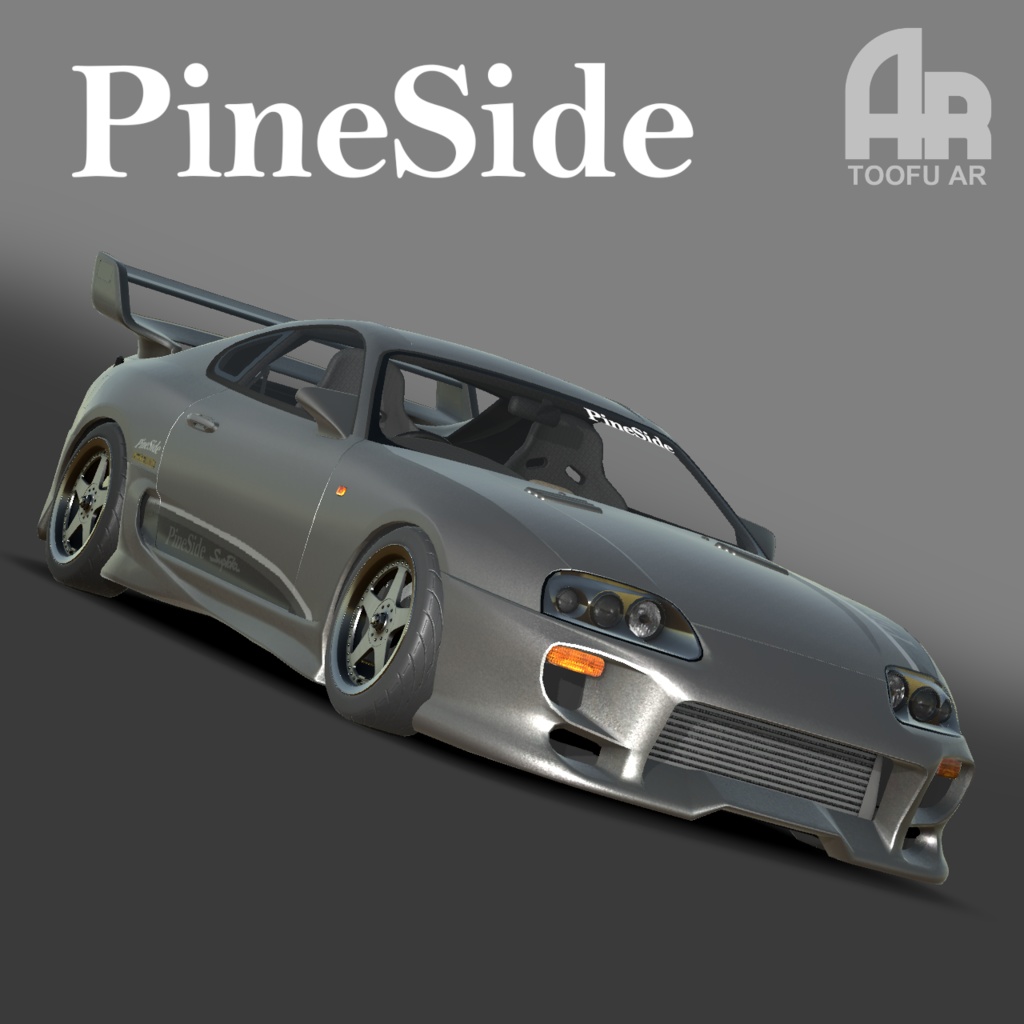 【3Dモデル】SuptokaV80用ボディキット「PineSide Fighter1」