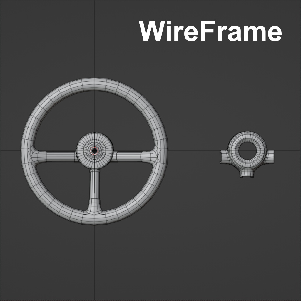 【3Dモデル】MIMI Phisterdesign ステアリング