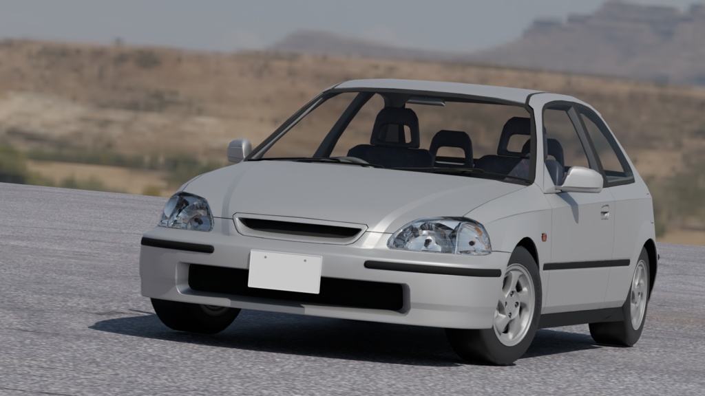 【3Dモデル】CIV-KE9コンバージョンキット「CIV-KE4」