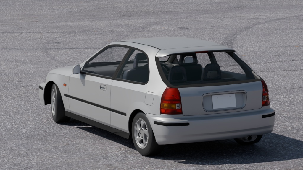 【3Dモデル】CIV-KE9コンバージョンキット「CIV-KE4」