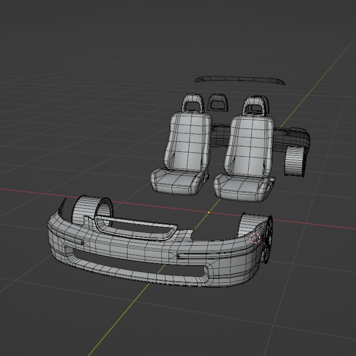 【3Dモデル】CIV-KE9コンバージョンキット「CIV-KE4」